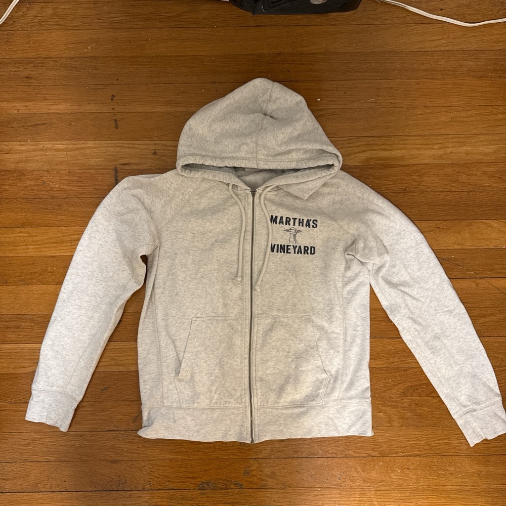 Champion Light Gray Zip up Hoodie